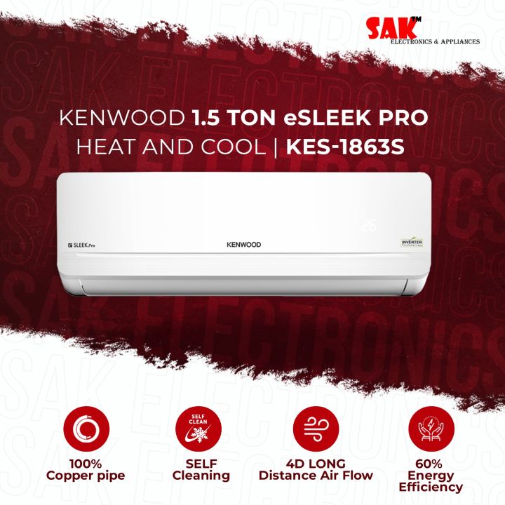 Kenwood KES-1863S E-Sleek Pro 1.5 Ton