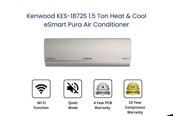 Kenwood KES-1872S E-Smart Pura T3 1.5 Ton